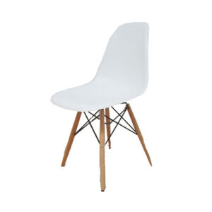 Fiberglass White Chair